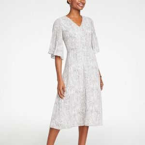 NWT ANN TAYLOR SNAKE PRINT DRESS